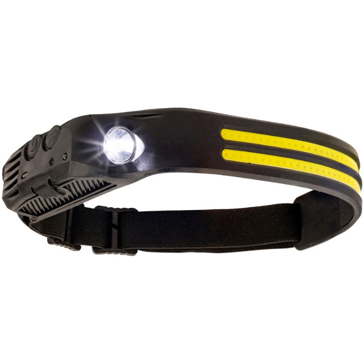 2025 Woof Wear LED Head Torch WS0038 - Black
